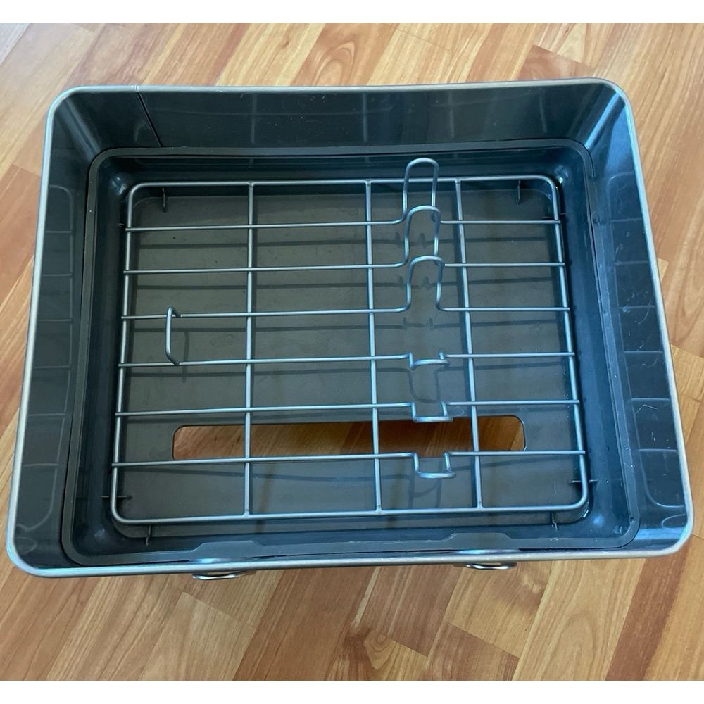 simplehuman Steel Frame Kitchen Dish Drying Rack